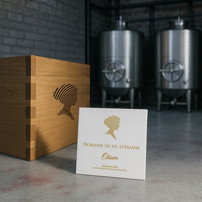 PACKAGING VIN 2025 : OTIUM - Image de marque & branding