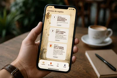 Tarjeta de Fidelización Digital - Diseño Gráfico