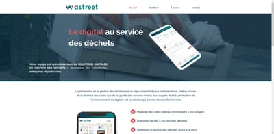 Wastreet - Application web