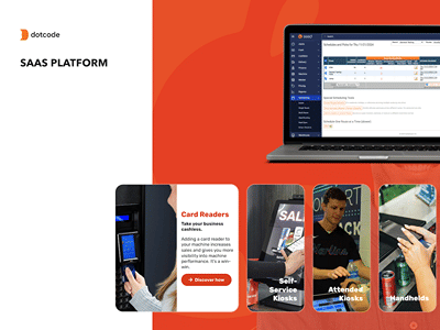Payments and device management platform for automated retail - Web Application