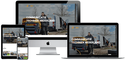 Website realisatie voor Glasvezel bedrijf - Creación de Sitios Web