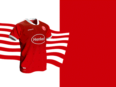 Trikotlaunch Fortuna Düsseldorf #EuerHeimtrikot - Webseitengestaltung