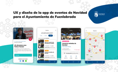 Diseño de App para Eventos Navideños - Ergonomie (UX/UI)