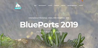 Blueports-Universidad de Oviedo - Website Creation