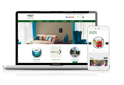 SCIB Paints Website - Creación de Sitios Web
