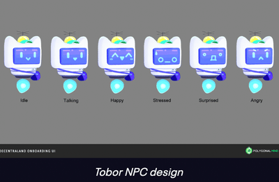 DECENTRALAND ONBOARDING EXPERIENCE - Animación Digital