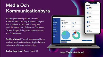Media Och Kommunicationbyra - Sviluppo di software