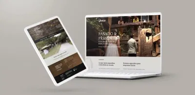 Diseño web de Olentzo Jatetxea - Website Creatie