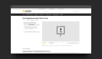Funschilder.de - Online Shop mit Funschild Konfigurator - Estrategia digital