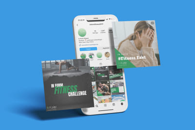 Content Creation // Inform Fitness - Grafische Identität