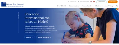 SIS Swiss International School España - Sviluppo, SEO, GEO - Image de marque & branding
