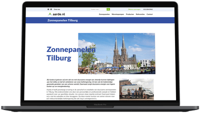 Aarde.nl - Website Creatie