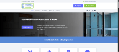 Complete Commercial Interiors - SEO