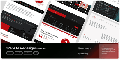 Verbox Systems – Cybersecurity Website Design & Development - Creazione di siti web