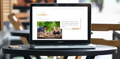 Branding et site web pour Moncigale - Digital Strategy