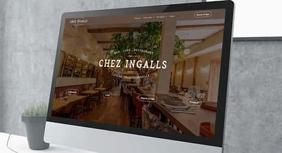 Site Internet Restaurant Chez Ingall's - Webseitengestaltung