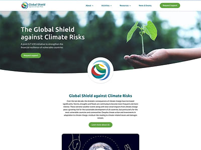 Website Relaunch & Branding für Global Shield - Markenbildung & Positionierung