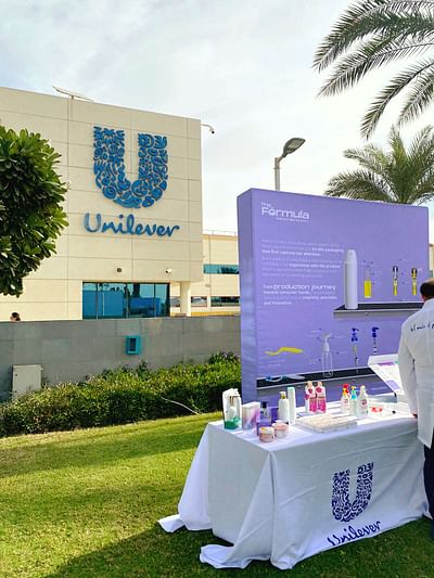 Unilever - Science Fair event - Graphic Design