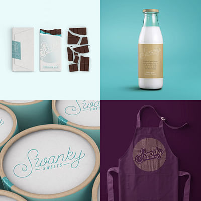 Swanky Sweets - Design & graphisme