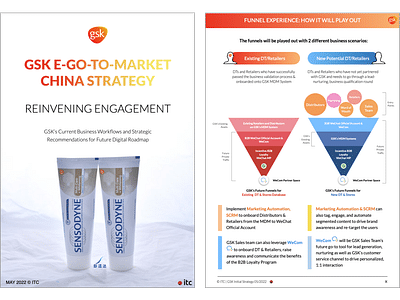 Accelerate GSK’s Go-To-Market & Interative Models - Digital Strategy