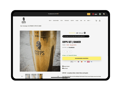 Migration zu Shopify + Conversion Rate Optimierung - E-Commerce