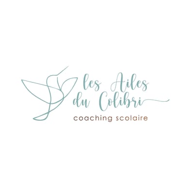 Création du logo de "Les Ailes du colibri" - Identidad Gráfica