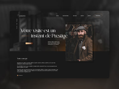 Sherby's Barber - Identité visuelle & Site vitrine - Graphic Identity