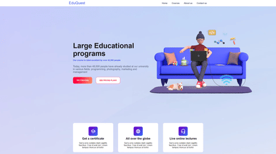 EduQuest - Webseitengestaltung