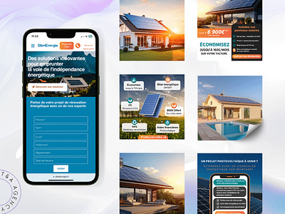 Génération de leads - Energies Renouvelables - Social Media