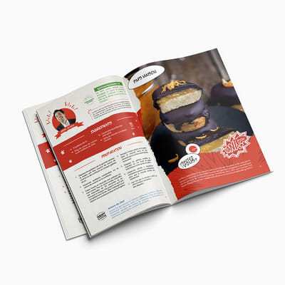 LIVRET DE RECETTES "UNE PIÈCE" - Graphic Design
