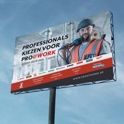 Crossmedia campagnes voor Pro@Work - Branding & Positionering