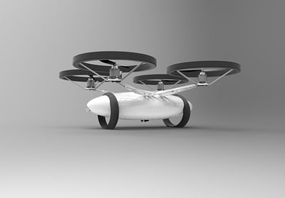 Seed Shooter Drone - 3D