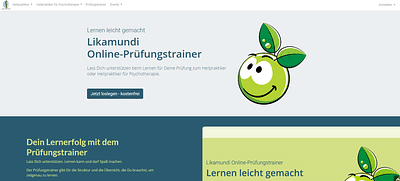 Hosting eines Online-Prüfungstrainer - Web Application