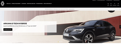 RENAULT : ajout fonctionnalités Angular/Wordpress - Création de site internet