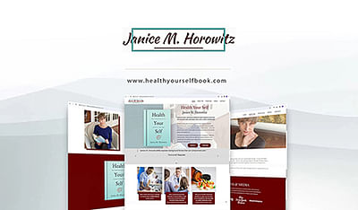 Website for Author Jannice M Horowitz - Website Creation
