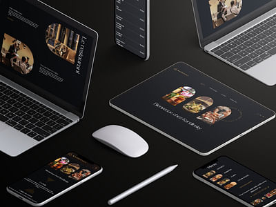 Restaurant www.kandinsky-family.be - Website Creatie