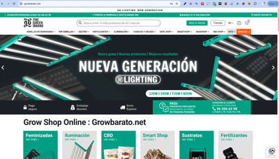 GrowBarato - Website Administration