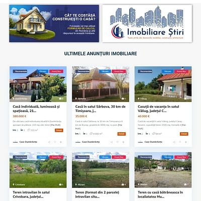 PROFFESIONAL REAL ESTATE WEBSITE - Website Creation
