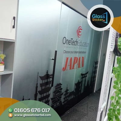 Thai glass sticker for Corporate Office - Audio Production