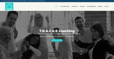 Traces Coaching, coaching à Aix-les-Bains - Webseitengestaltung