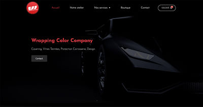 Création de site e-commerce Wrapping Color Company - Webseitengestaltung