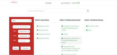 Moteur de recherche Juridique pour Legal Tech star - Digital Strategy