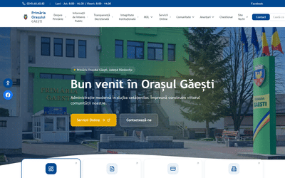 Primaria Gaesti - Creación de Sitios Web