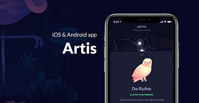 Artis - Slaapwandeling - development support - App móvil