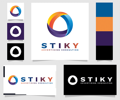 Sticky Logo Design - Design & graphisme