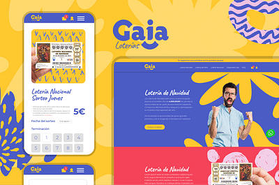 Diseño y Desarrollo Tienda Online | Gaia Loterias - E-commerce
