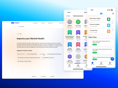 Mental health tracking app - Software Development