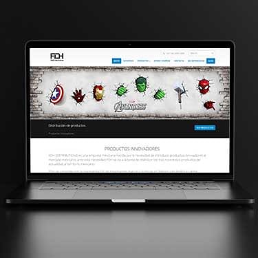 E-commerce (Tienda online) para empresa - Création de site internet