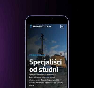 Studnie Koszalin - Webseitengestaltung