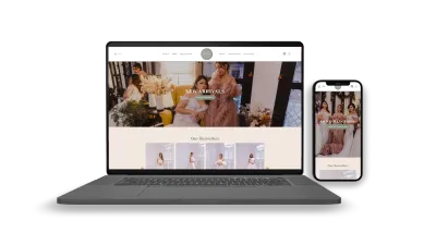 Bridal Gown E-Commerce Website - Website Creation